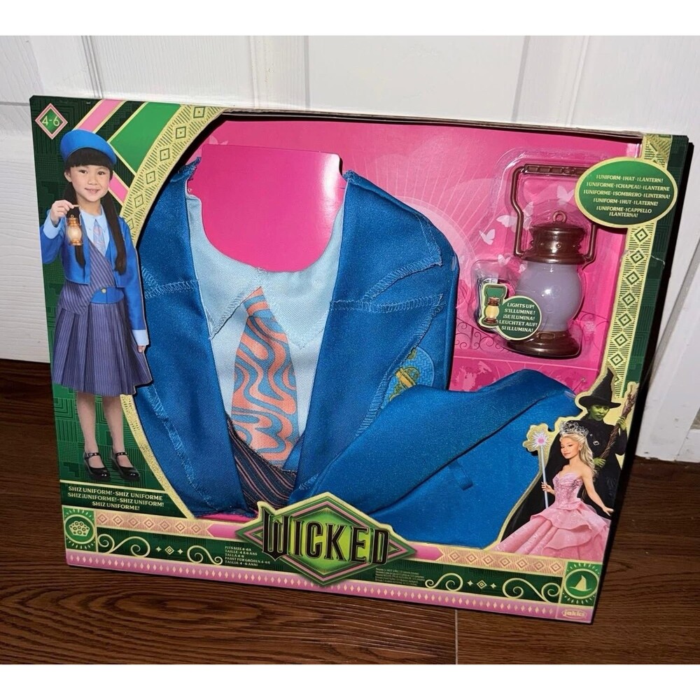 Universal's Wicked Deluxe Shiz University Uniform & Accessories Child Dress Set